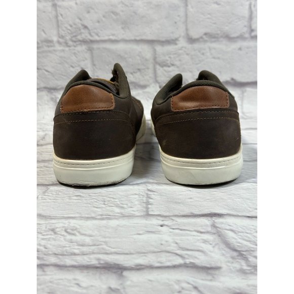 Mens Levi Brown Lace up Sneaker Shoe Size 9.5 - Picture 5 of 11